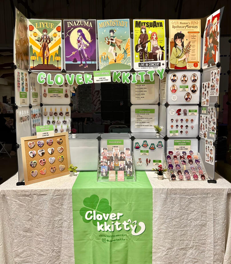 Booth Set-ups